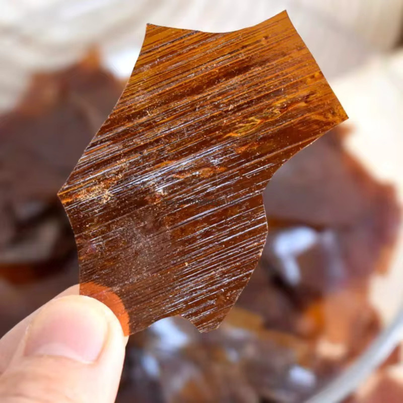 Yunnan Schellack-Flocken transparent für Möbelreparatur und Musikinstrumente, 500 g - Bild 1