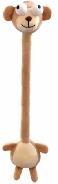 Yiran Health & Beauty Langhalsaffe Plüsch Schlüsselanhänger, Weiß, 40cm, ab 1 Jahr - Bild 1