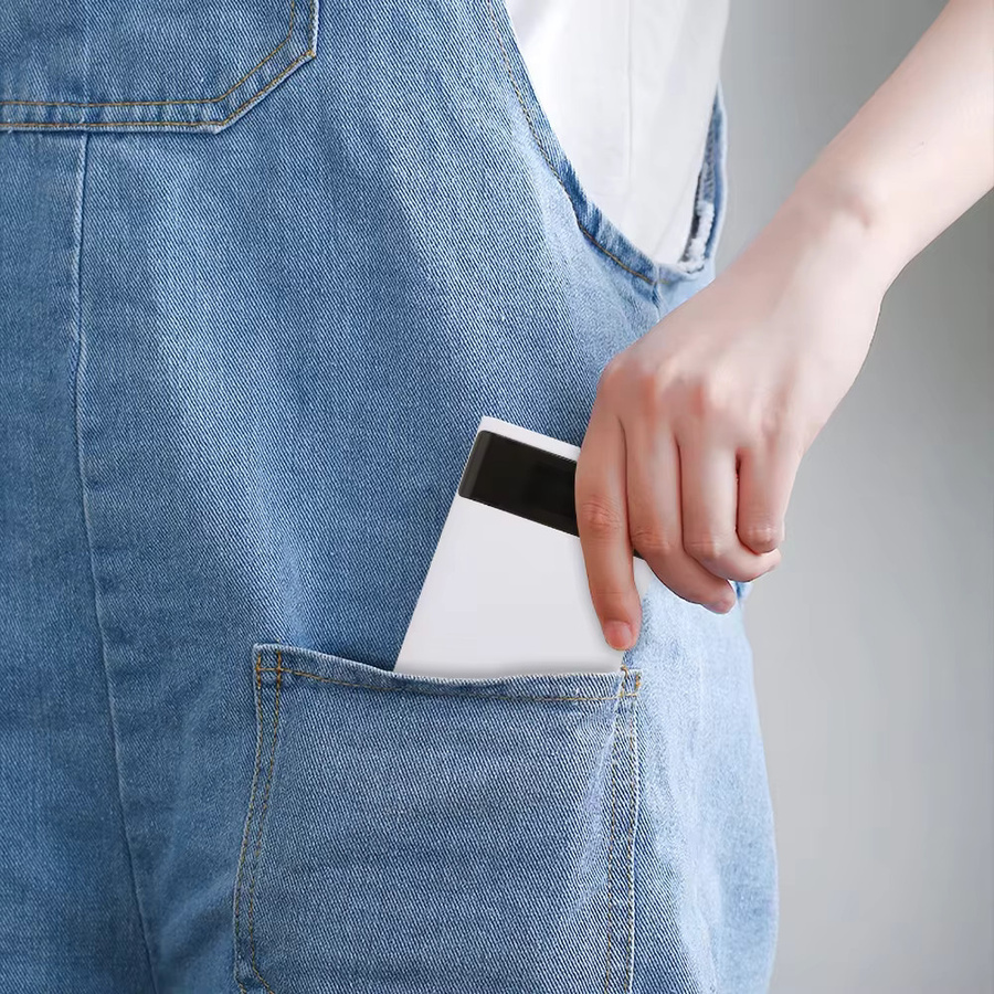 KEBIDUMEI DIY Powerbank-Gehäuse für 4x 18650 Akkus mit Dual USB, Micro USB und Type C, Schwarz, ohne Batterie - Bild 2
