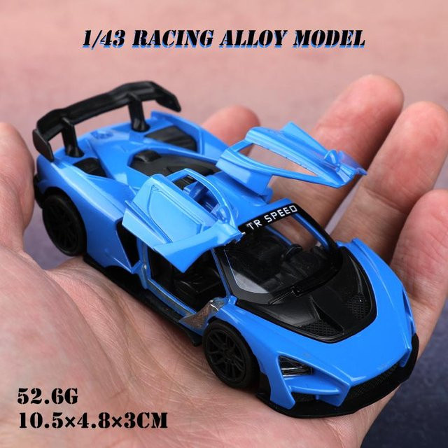 Linyi toy car Senna Rennwagen, 1:43, Metall, ab 3 Jahre - Bild 1