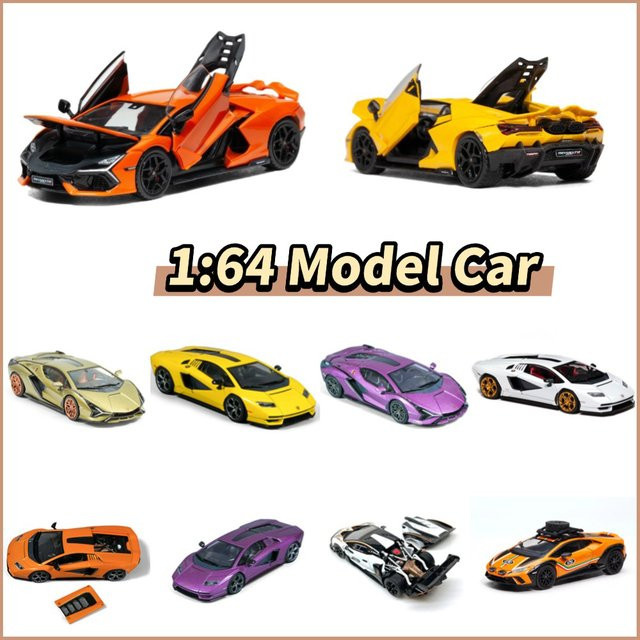 Kicarmod Super Car Collection Modellauto, 1:64, Metall, Grün - Bild 1
