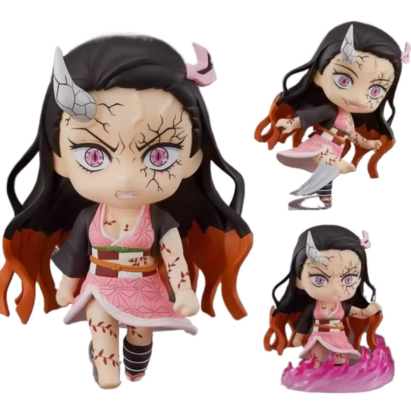 Bandai Demon Slayer Nezuko Kamado Demon March Ver Chibi, Actionfiguren - Bild 5