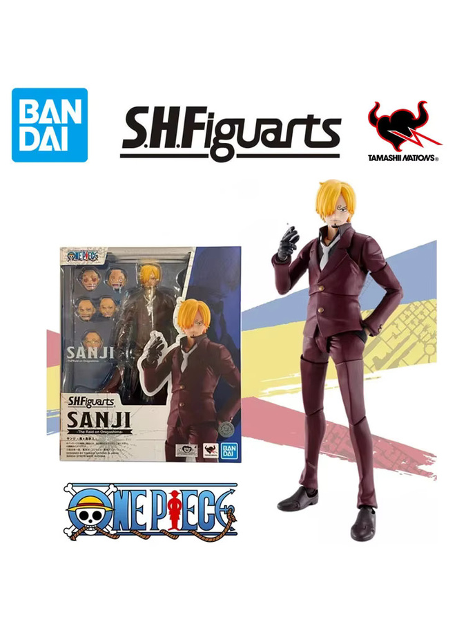 Bandai One Piece Sanji Roronoa Zoro und Ruffy Figur, Einzelfigur - Bild 4