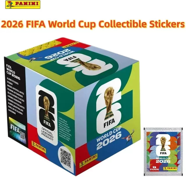 Panini 2026 WM-Aufklebersammlung, Fußballkarten, ab 14 Jahren - Bild 1