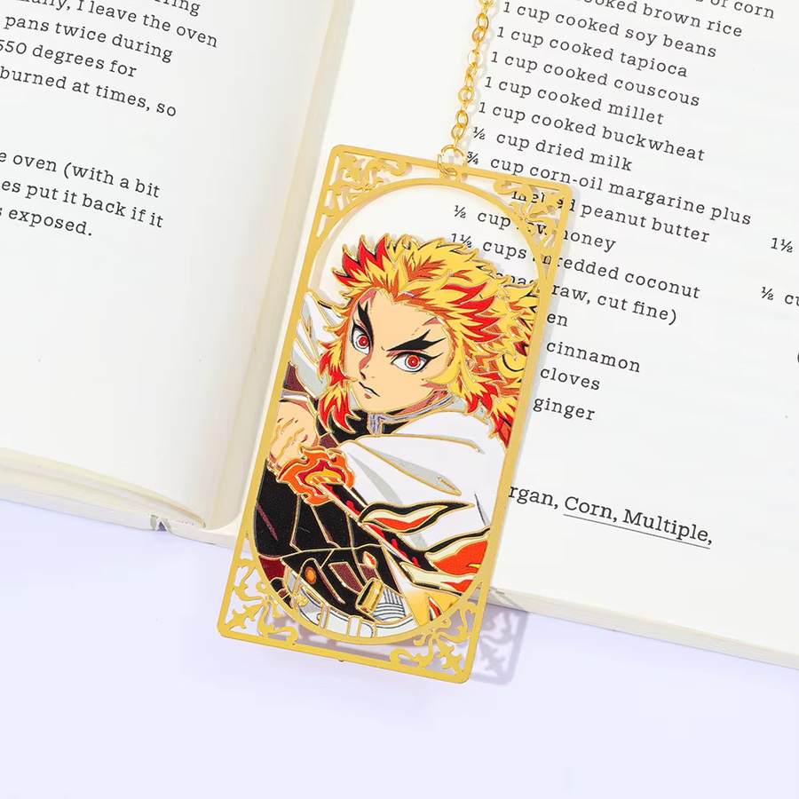 Bandai Demon Slayer Anime Metall-Lesezeichen für Sammler und Buchliebhaber - Bild 4