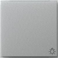 Gira Wippe mit Symbol Licht in Silber mit IP44 Schutzart - Bild 1