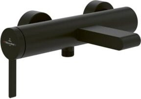 Villeroy & Boch Einhebel-Badewannenarmatur Dawn mit schwenkbarem Auslauf in Mattblack, B/T/H: 27,4 x 18,6 x 11,1 cm - Bild 1