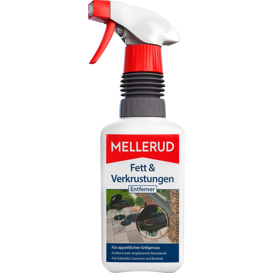 Mellerud Grillrost-Reiniger und Fettlöser für Fett und Verkrustungen 0,5 l - Bild 2