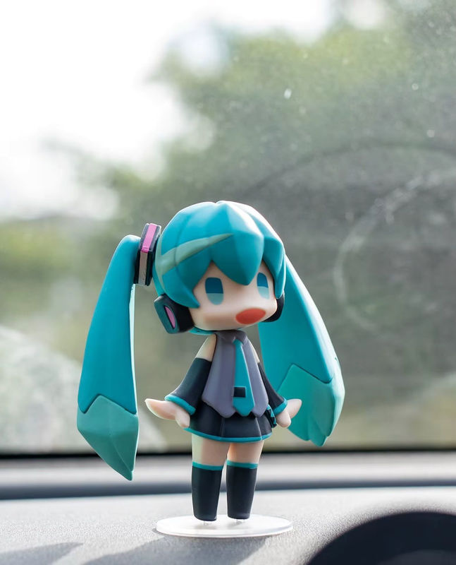 Bandai Hatsune Miku Anime Figur Q-Version aus Kunststoff, mehrfarbig, Höhe: 10 cm - Bild 5