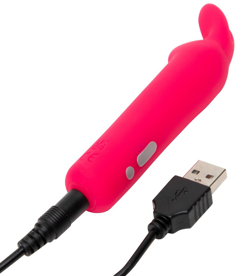 Minivibrator Bullet Vibe von happyrabbit in Pink mit 12 Vibrationsmodi - Bild 2