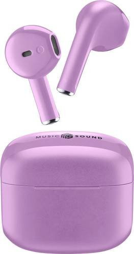 Cellularline True Wireless In Ear Bluetooth Headset mit Ladecase in Violett - Bild 1