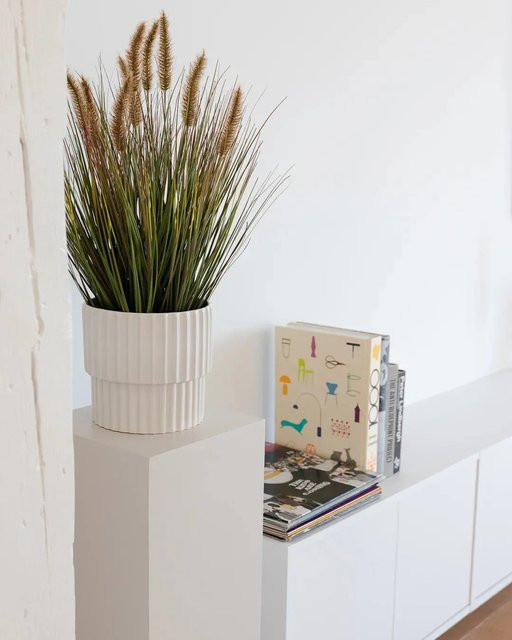 Künstliches Lampenputzergras artplants in Grün, Höhe: 58 cm - Bild 1