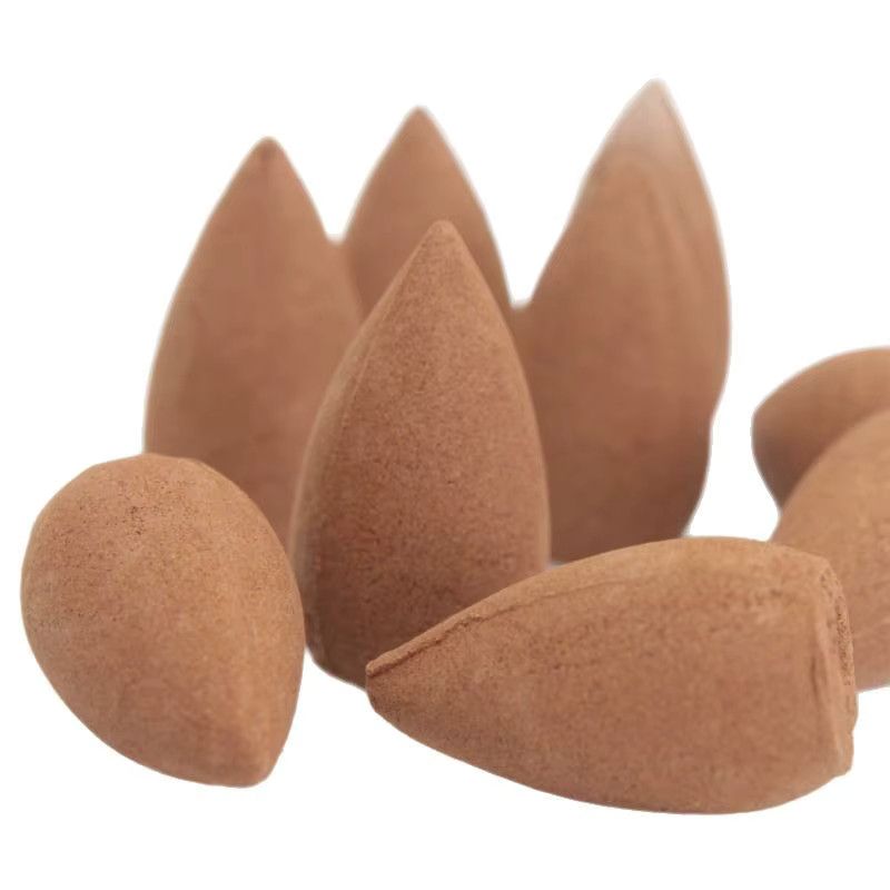 Aicao Rückfluss-Räucherstäbchen Duftkegel aus Sandelholz, Adlerholz und Zypresse in Braun - Bild 2