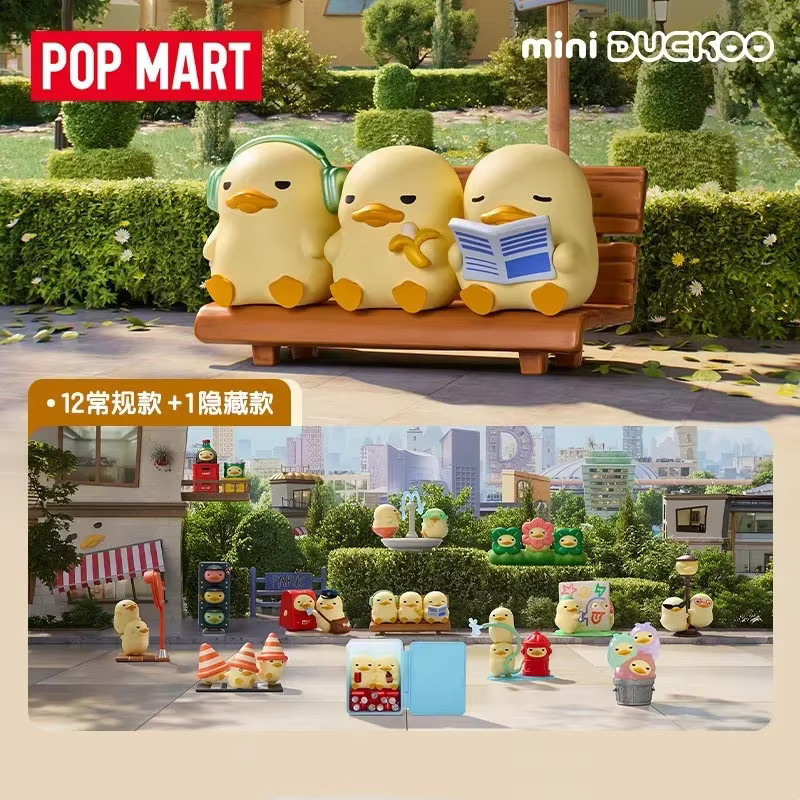 POPMART Mini Duckoo Citywalk Serie, Blindbox, Actionfigur - Bild 2