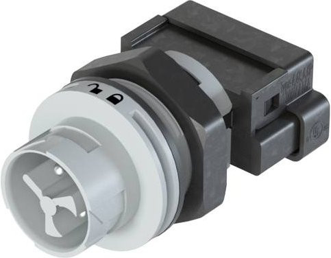 Wieland Electric Geräteanschluss mit Push-Button in Grau und Weiß 46.032.M0L0.0 - Bild 1
