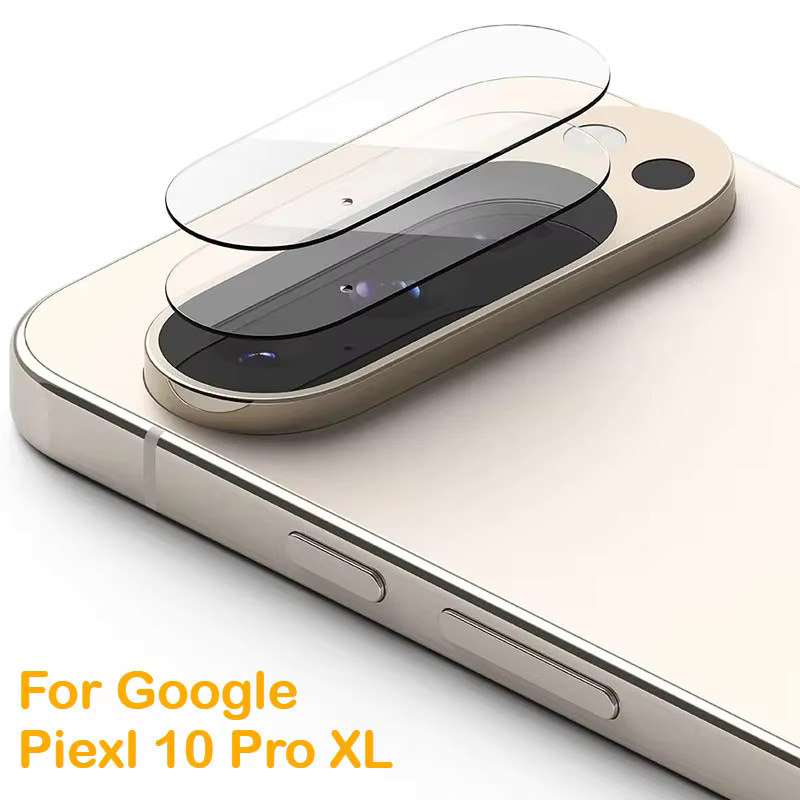 Schutzfolie aus gehärtetem Glas für die Rückkamera von Google Pixel 9 Pro XL, transparent, kratzfest und HD-klar - Bild 2