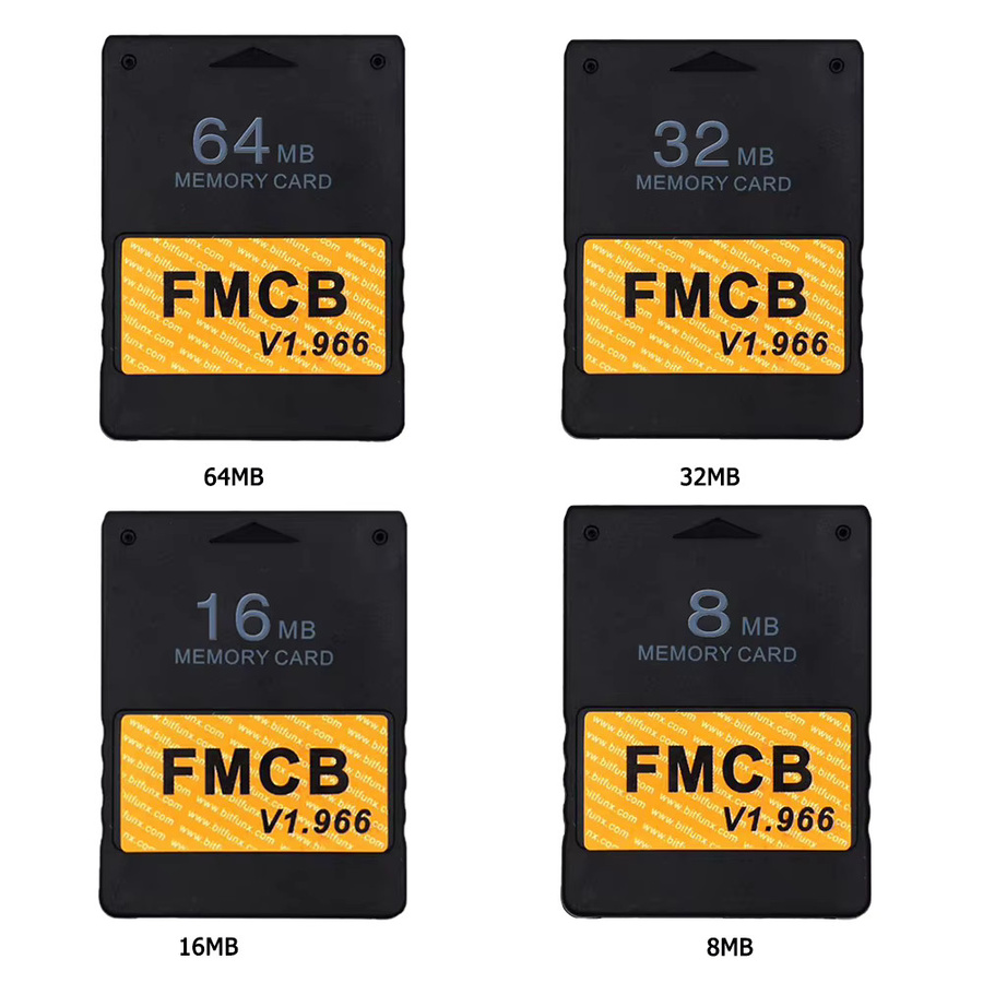 McBoot v1.966 Speicherkarte für Sony PlayStation 2 (PS2) Memory Card in Schwarz - Bild 3