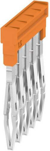 Weidmüller Querverbinder ZQV 1.5N/5 in Orange, 20 Stück - Bild 1