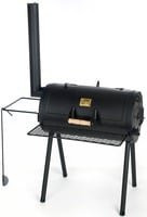 Joe's Barbeque Sloppy Joe Offset Smoker 16 Zoll in Schwarz aus Stahl - Bild 1