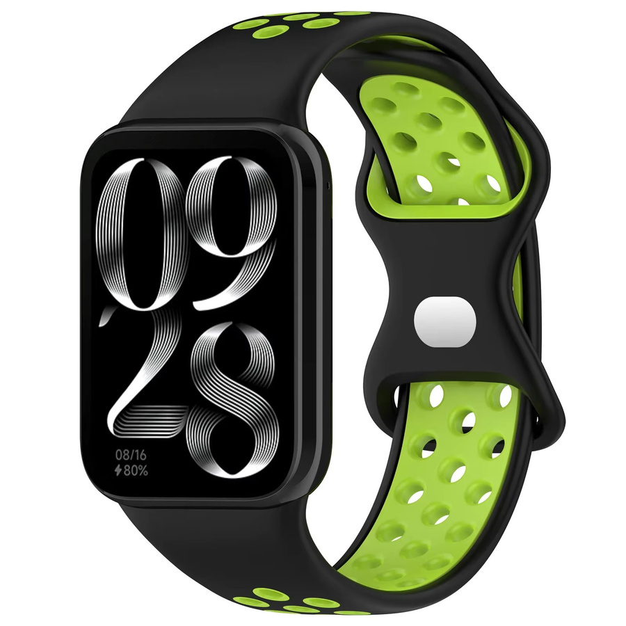 Xiaomi Uhrenarmband Silikon, zweifarbig, Redmi Watch 4/5, Mi Band 8 Pro/9 Pro - Bild 3