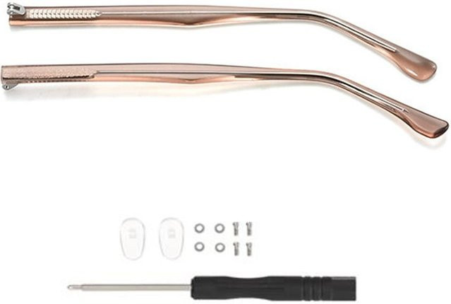 Dingchang Brillenbügel Metall, Rose Gold, Beige - Bild 1