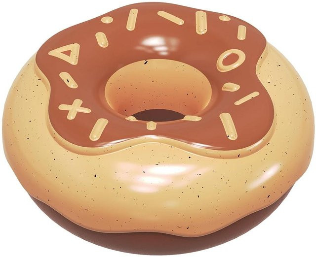 Var Vogue Hundespielzeug Donut, interaktives Kauspielzeug, braun - Bild 1