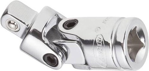 Vigour Universalgelenk V2454N mit 1/4 Zoll Antrieb, Farbe: Silber, Gesamtlänge: 40 mm - Bild 1