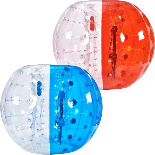 SucceBuy Opblaasbare Bumper Ballen, 2-teiliges Set, Bunt / Mehrfarbig - Bild 1