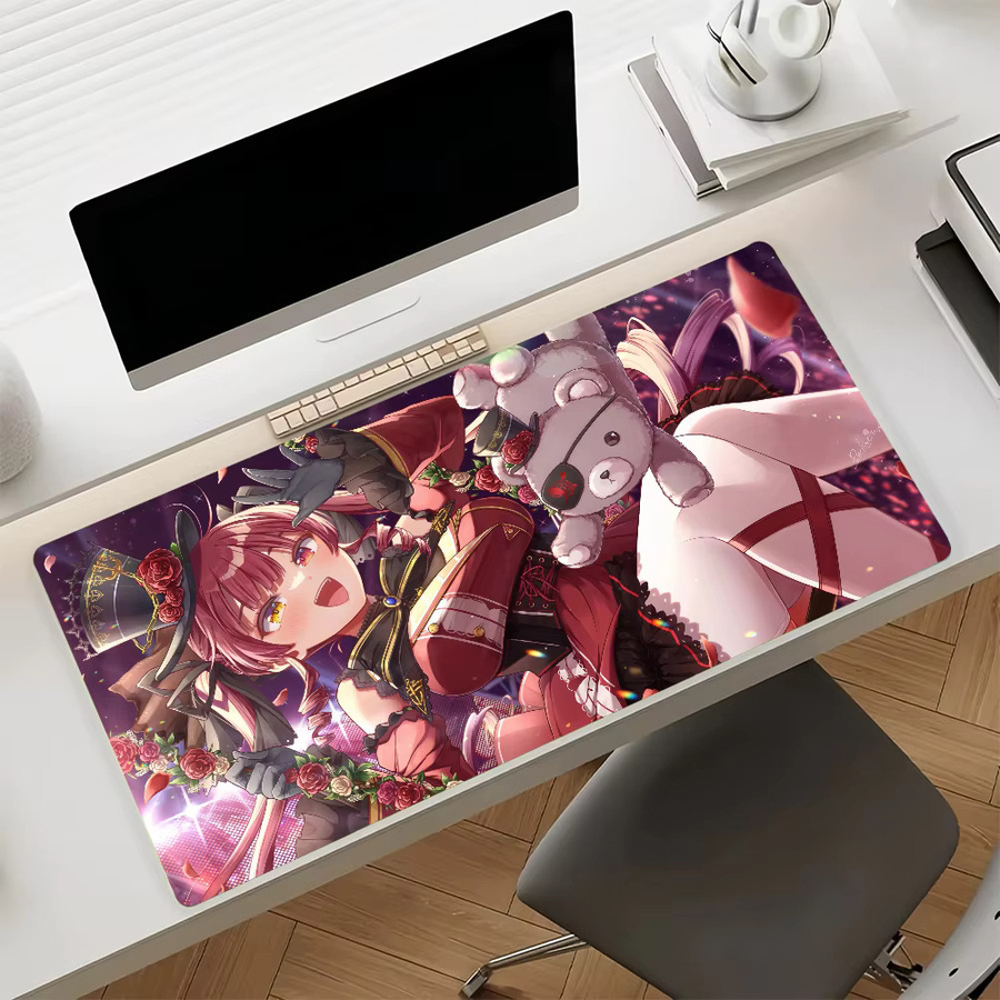 Houshou Marine VTuber Mauspad rutschfeste Gamer-Computermatte in Multicolour - Bild 6