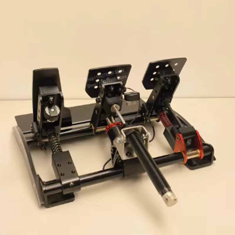 Hydraulisches Federdämpfer-Mod-Kit für Fanatec V3 Rennsimulator-Pedale in Schwarz - Bild 3