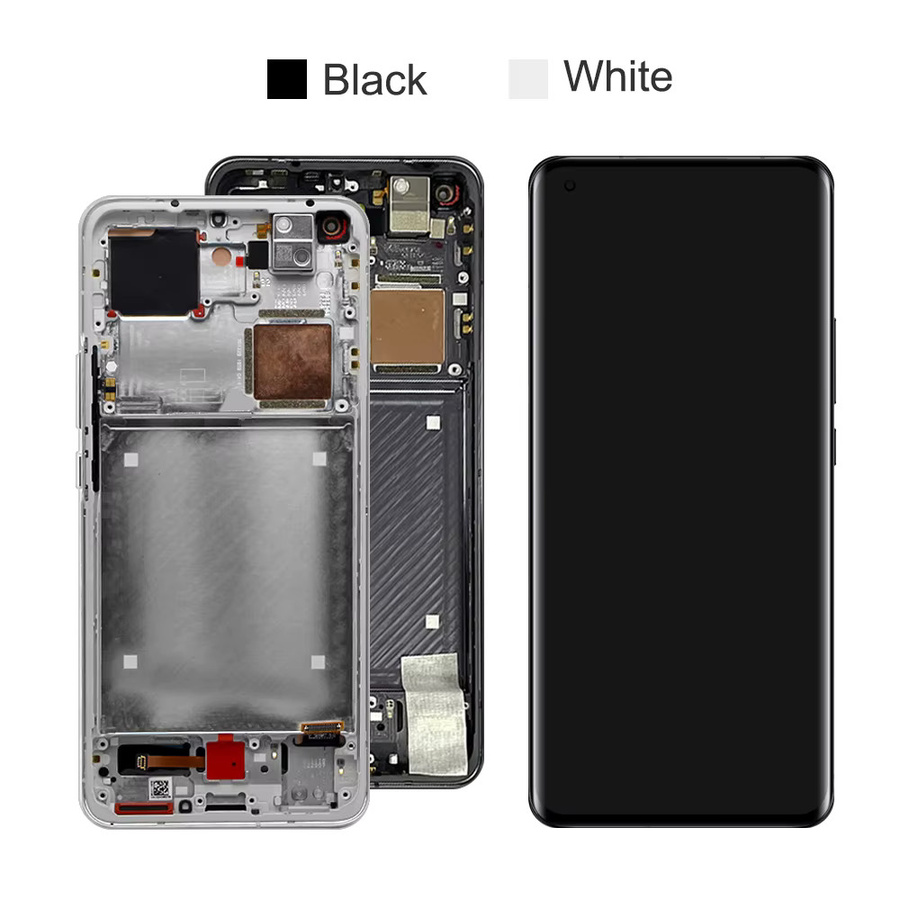 Xiaomi Super AMOLED LCD Touch Screen Display mit Rahmen für Mi 11 Pro und Mi 11 Ultra in Schwarz, 6.81 Zoll - Bild 2
