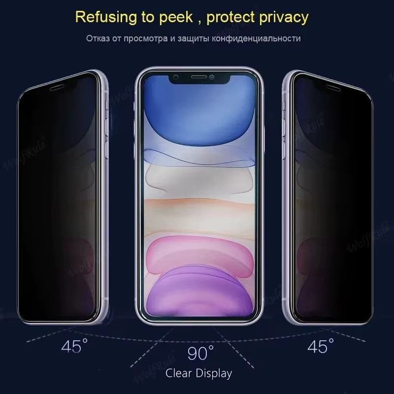 6-in-1 Displayschutz-Set für Google Pixel 9, Pixel 9 Pro und Pixel 9 Pro XL mit Anti-Spion Privatsphäre-Glas und Objektivschutz, transparent - Bild 3