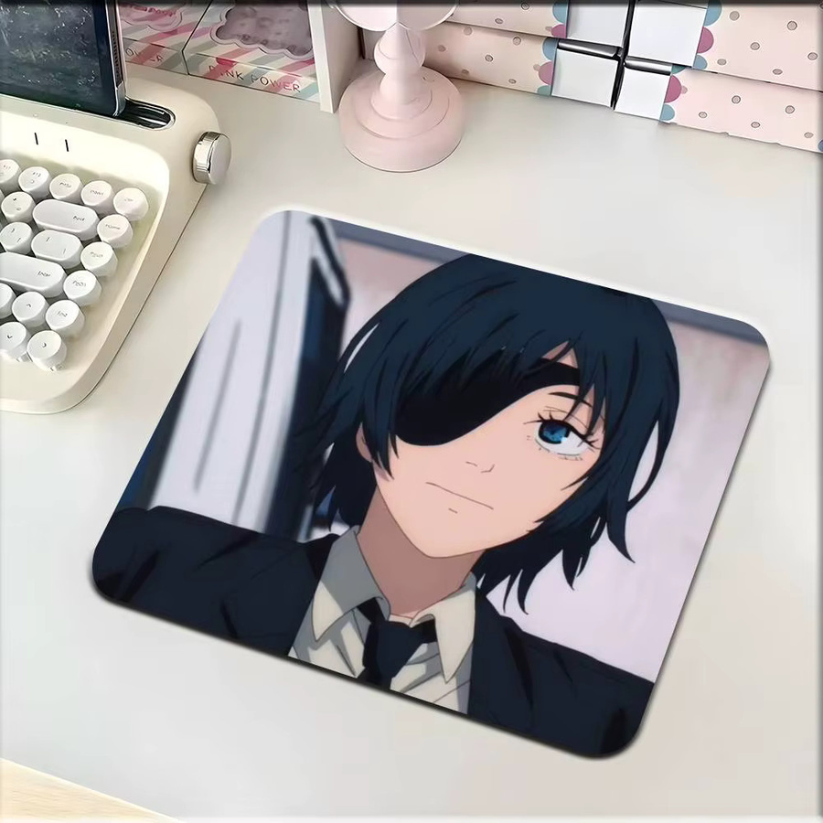 Himeno Anime C-Kettensäge Mann Mousepad rutschfest für Tastatur und Laptop in Multicolour - Bild 4