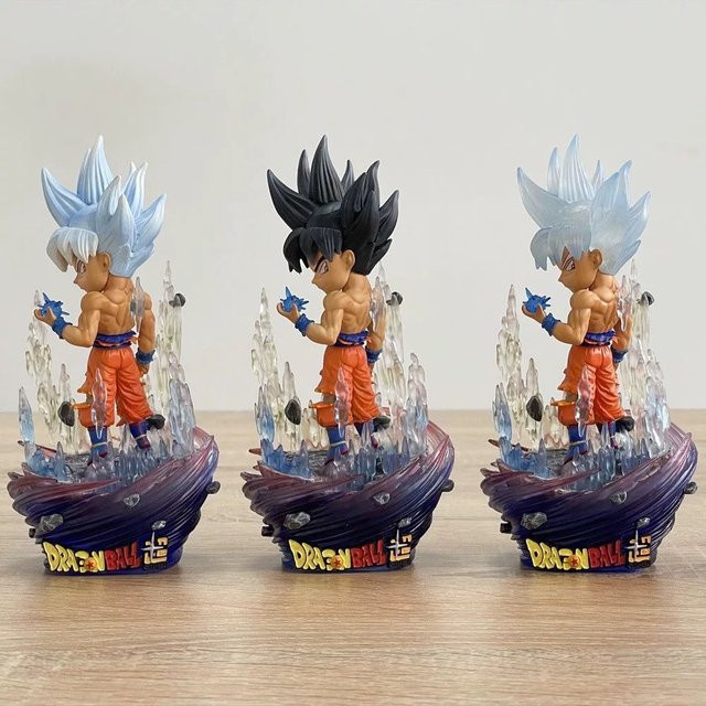 Bandai Dragon Ball Z Ultra Instinct Goku Actionfigur PVC Black - Bild 1