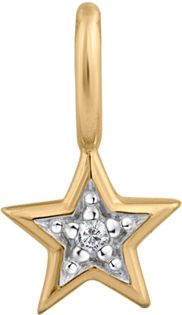 Orolino Anhänger 585 Gold, Stern-Motiv, Brillant, Damen - Bild 1