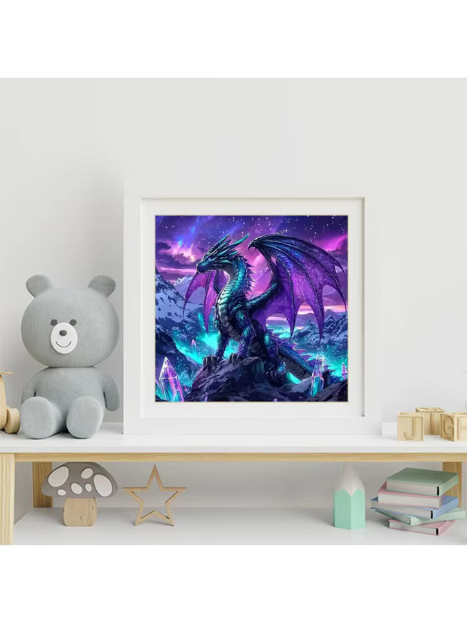 Evershine Dinosaurier Diamant Malerei, Mosaik, Dinosaurier, Tiere, Fantasy - Bild 3
