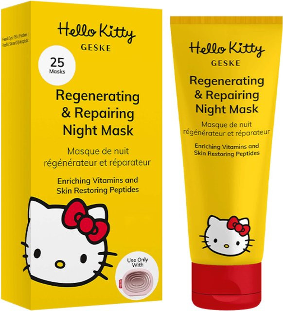 GESKE Nacht-Maske, 50 ml, mit Vitamin E und Peptide, für trockene Haut - Bild 1