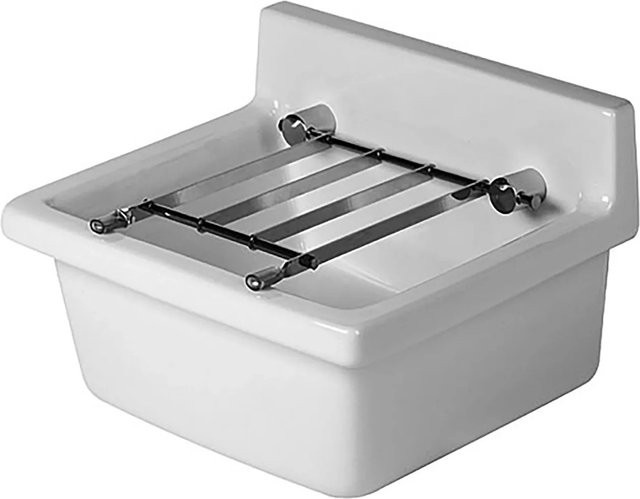 Duravit Starck 3 Klapprost in Chrom, B/T/H: 37,5 x 31,0 x 3,4 cm - Bild 1