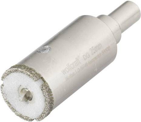 Wolfcraft Lochsäge Ceramic silberfarben Durchmesser: 25 mm - Bild 1