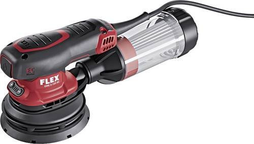 Flex ORE 2-125 EC Exzenterschleifer Set in Rot mit 260W und Ø 125mm - Bild 1