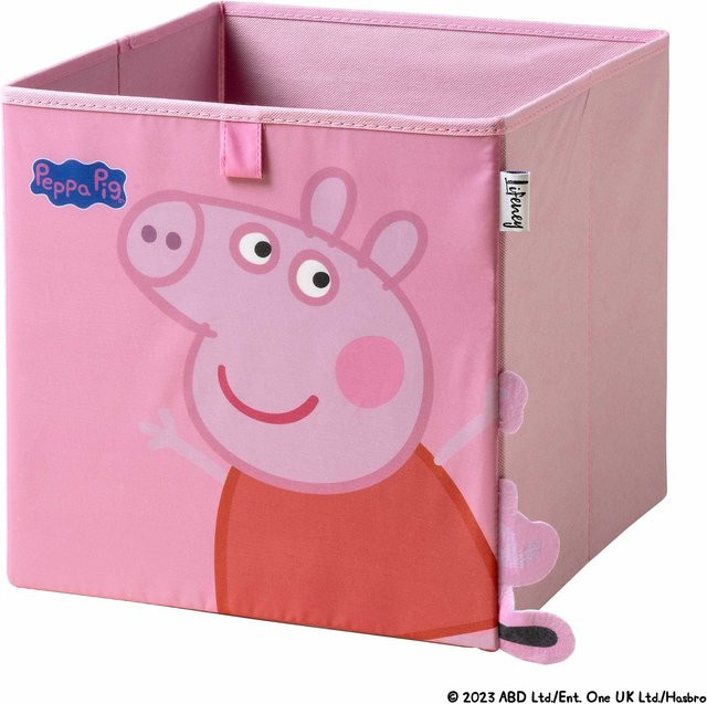 Lifeney Aufbewahrungsbox Peppa Pig tanzend in Pink, B/T/H: 30 x 30 x 30 cm - Bild 1