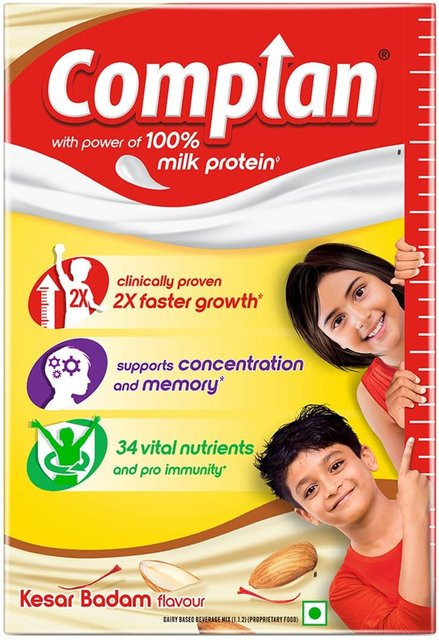 Complan Kesar Badam Getränkepulver, 500 g - Bild 1
