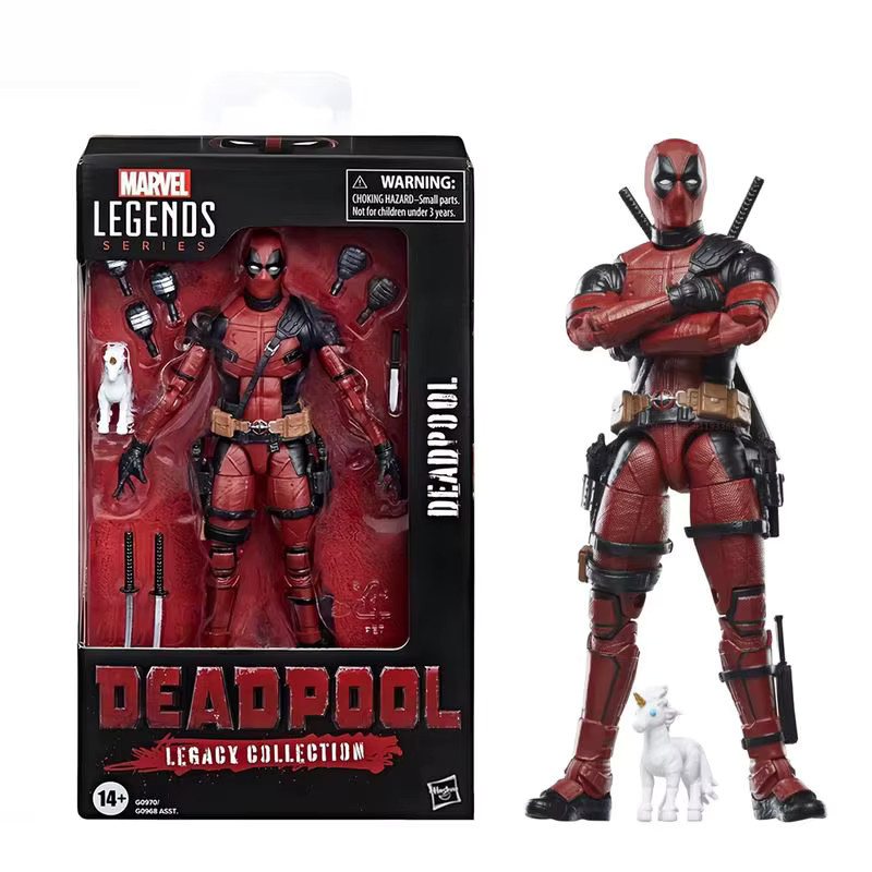 Bandai Deadpool X-Men Legend Series Actionfigur in Rot - Bild 2