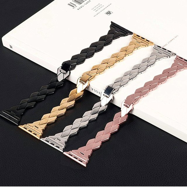 Uhrenarmband Edelstahl, Roségold, Unisex - Bild 1