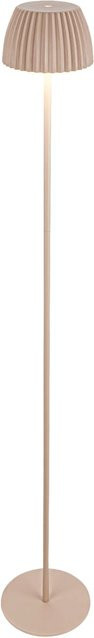 Brilo Akku-Stehleuchte Riffle in Beige mit dimmbarer LED, Touch-Funktion und Lichtkante - Bild 1