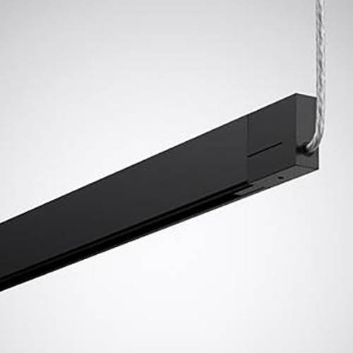 Trilux Rail H-S927 8904500 Hochvolt-Schienensystem-Komponente aus Aluminium in Schwarz mit warmweißem LED-Licht - Bild 1