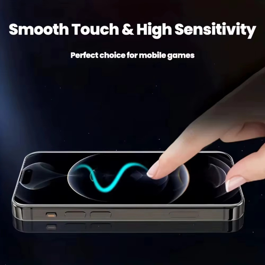 Anti-Spy Hydrogel-Sichtschutz-Displayschutzfolie für Apple iPhone 11 12 13 14 15 16 17 Pro Max Plus XR XS in Transparent - Bild 4