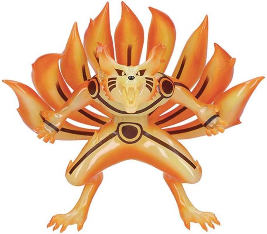Banpresto Naruto Shippuden Kurama II Figur in Orange aus Kunststoff - Bild 1