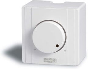 Helios ESA 1 AC-Drehzahlsteller für Ventilatoren, stufenloser Dimmer zur Aufputzmontage, Weiß - Bild 1