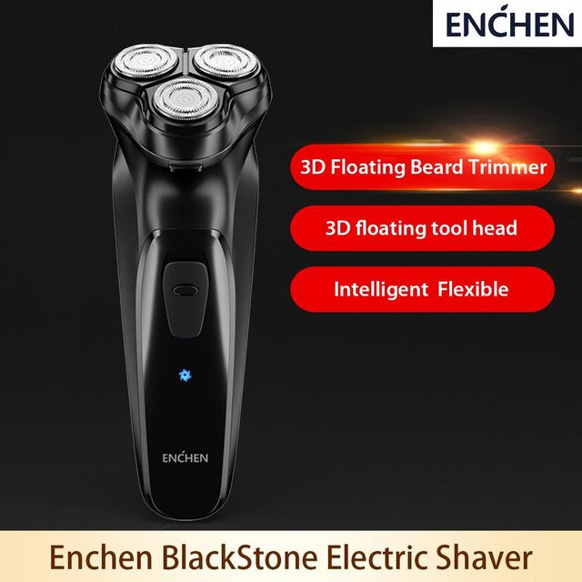 Enchen BlackStone Elektrorasierer, Herren, Schwarz-Rot - Bild 1